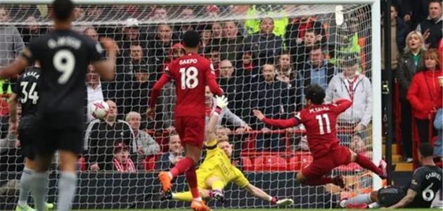 ترتيب هدافي الدوري الإنجليزي بعد هدف محمد صلاح أمام آرسنال