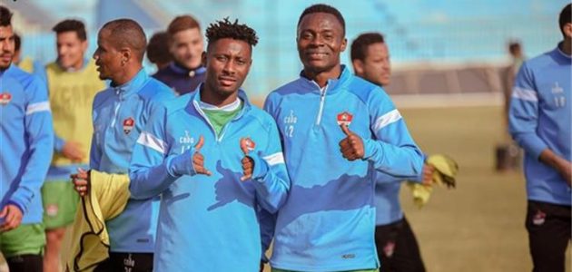 غزل المحلة يعلن إصابة إبراهيما كونيه بقطع في الرباط الصليبي