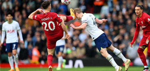 جوتا يوضح ما قاله للاعب توتنهام بعد تدخله القوي ضده